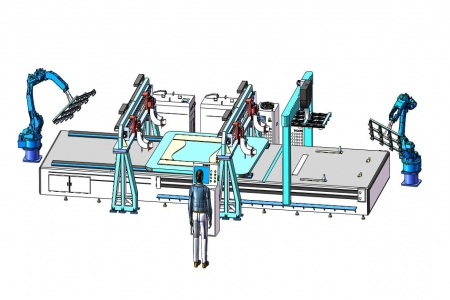 汽車拼板焊接視覺檢測系統