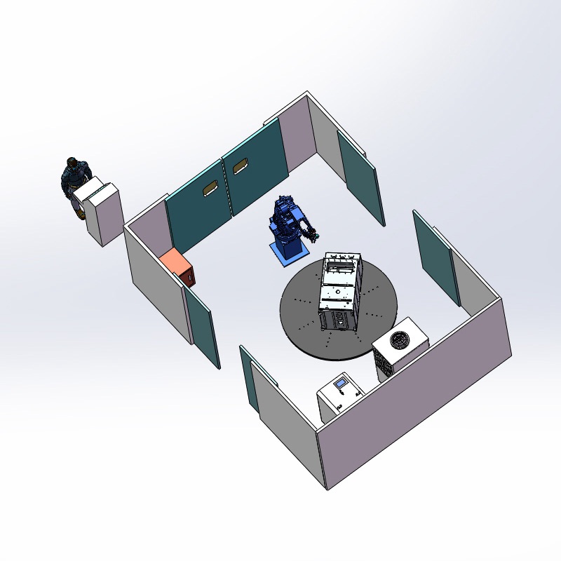 充氣柜機器人激光焊接