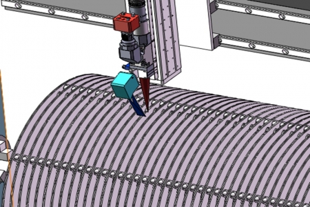 圓板換熱器自動化激光焊接設(shè)備